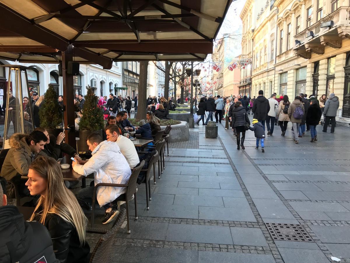 Loft City Center Belgrad Exteriör bild